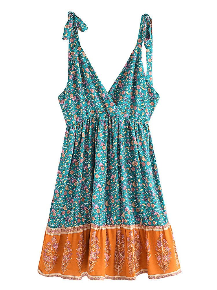 Women's Sexy Hippie Sleeveless Dress | S-L | Various Colours