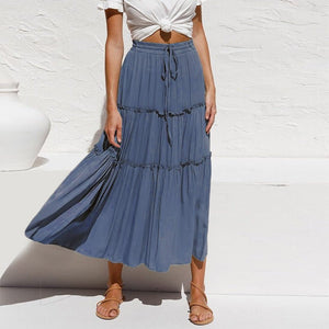 Women's Vintage Festival Styled Boho Summer Skirt | 3 Colours | S-XL
