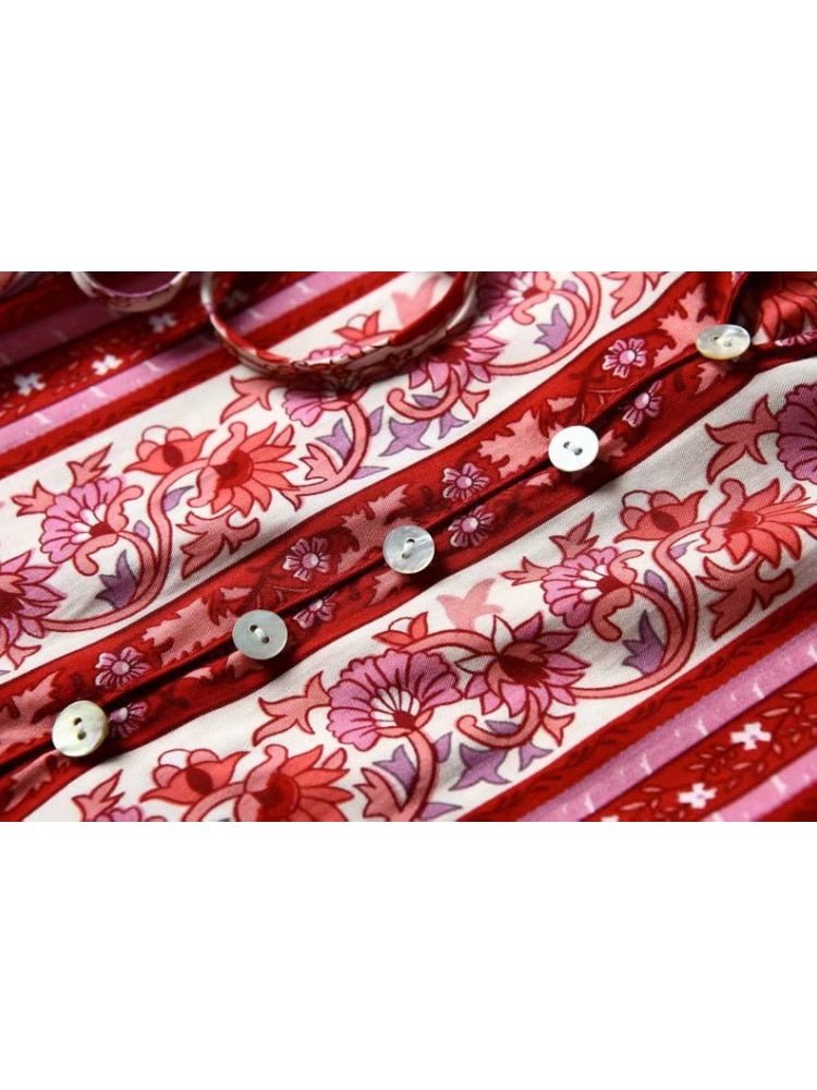 Women's Roses Floral Sleeveless Beach Dress | S-L | Various Colours