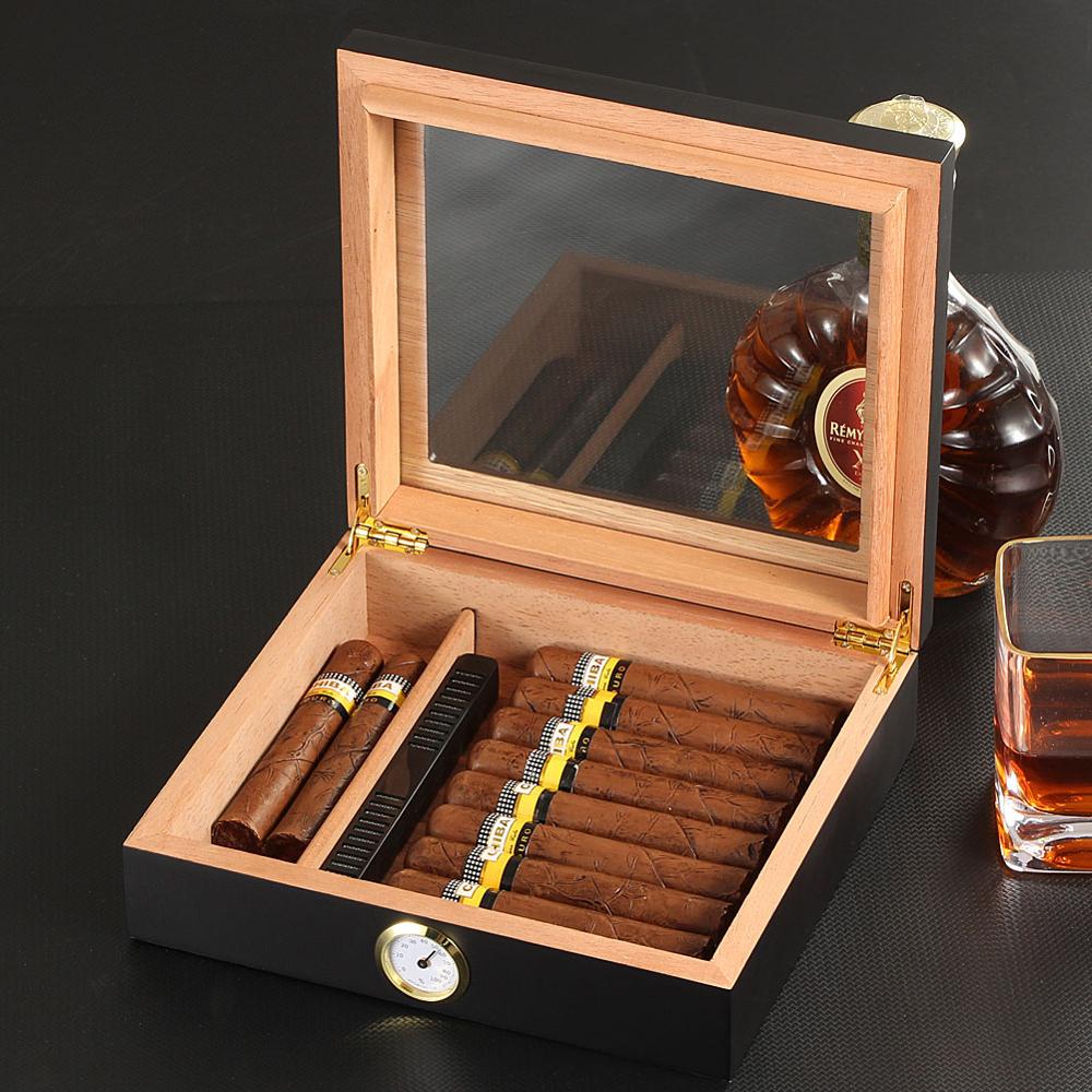 Portable Cigar Travel Humidor Box