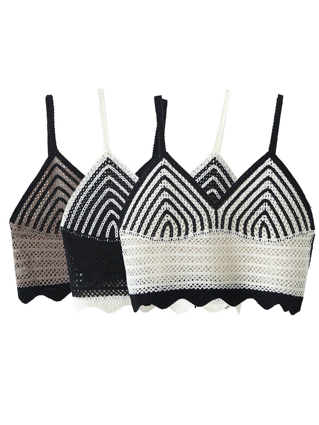 Hippie Beach Crop Top | Spagetti Straps | Various Colours | Free Size