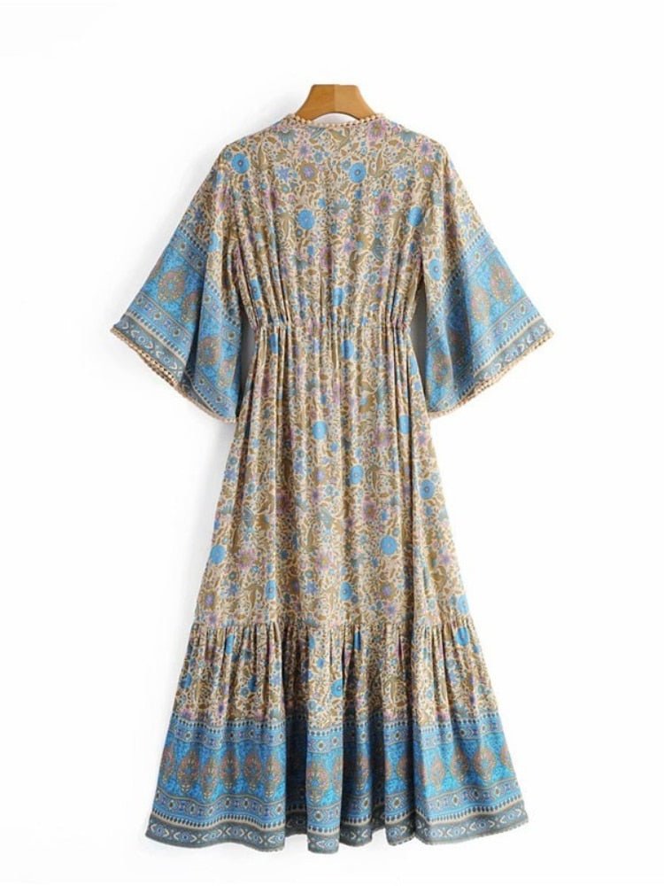Bohemian Summer Dress | Multiple Colours | S-L