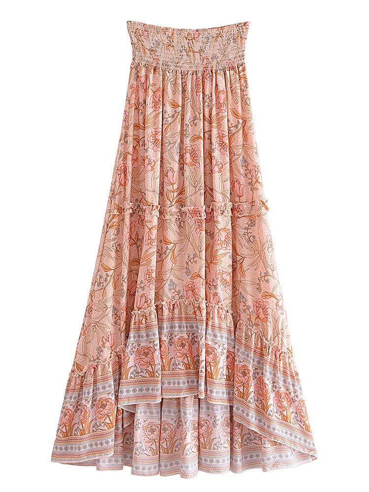 Light Coloured Floral Beach Skirt | M-XL | 3 Styles