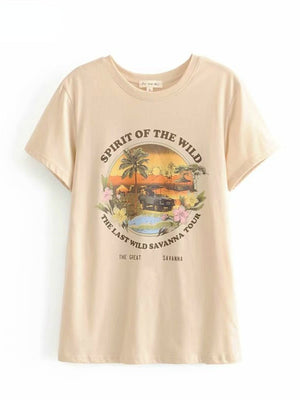 Cool Women's Hippie Shirt - Spirit Of The Wild | S-L