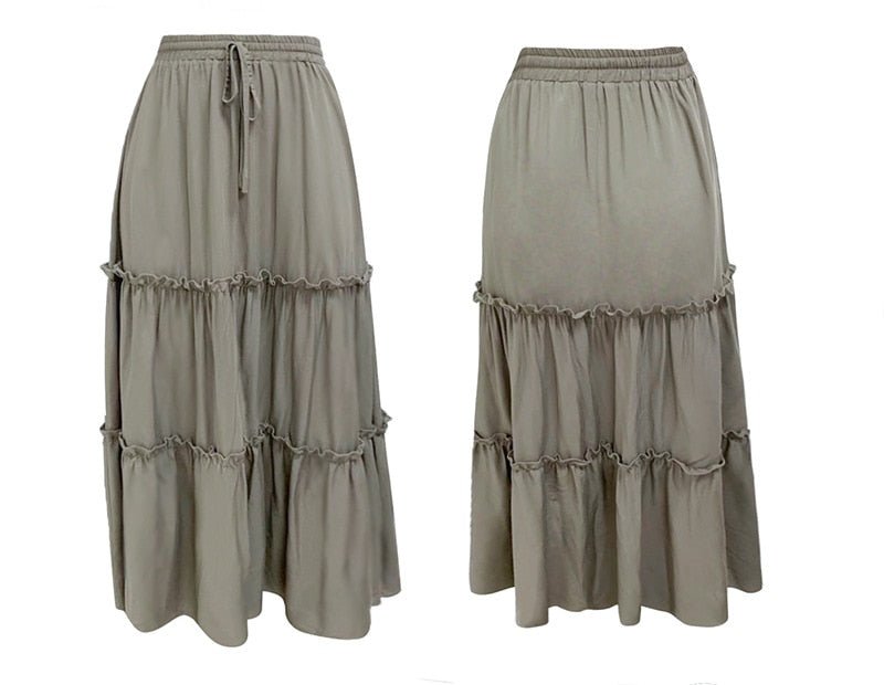 Women's Vintage Festival Styled Boho Summer Skirt | 3 Colours | S-XL