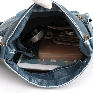 Multi-pocket Boho Hobo Fashion Shoulder Bag - Various Colours