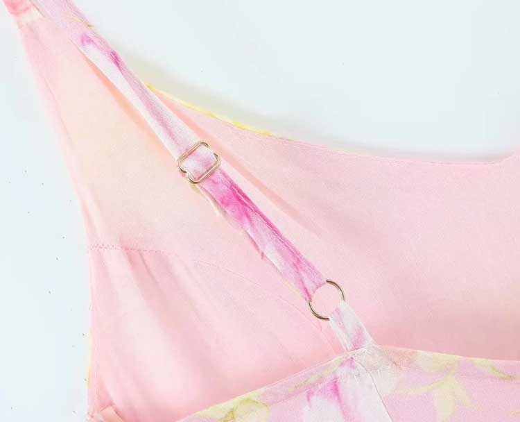 Hippie Summer Dress | 60's Flower Child Slim Fit | S-L