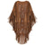 Women's Light Thin Bohemian Cardigan Cloak With Tassels | Hollowed Out | Free Size