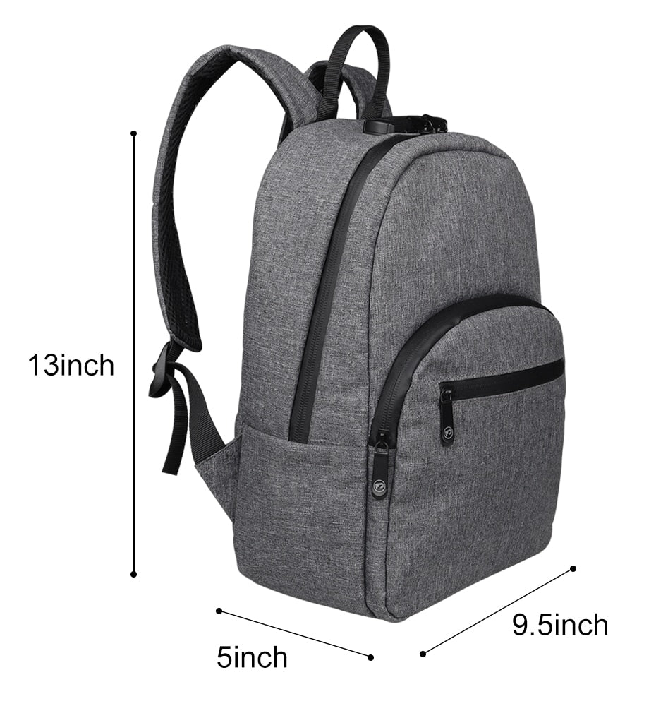 Mini Smell Proof Backpack With Lock | Various Colours