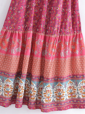 Beautiful Hippie Styled Long Dress | S-L | 3 Colours Available