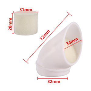 10pcs Hydroponic PVC Pot Inserts | Various Sizes & Designs