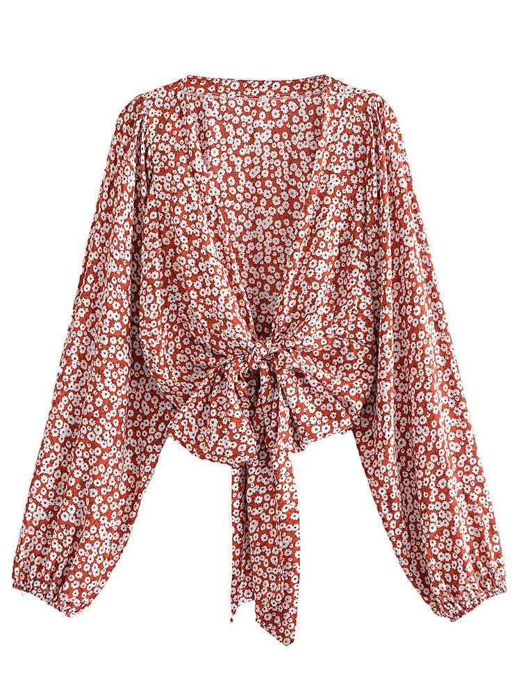 Floral Rayon & Cotton Boho Blouse Shirt | Beach Robe Cover Up | S-L | 3 Colours