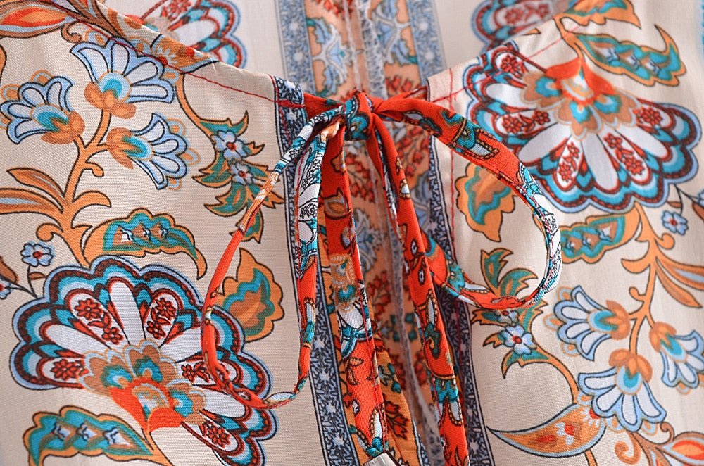 Women's Hippie & Bohemian Styled Loose Bouse | S-L | Two Colours