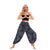 Women's Temple Styled Hippie Harem High Waisted Zumba Pants | 100% Rayon | Free Size