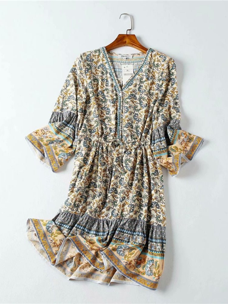 New Bohemian Summer Beach Dress | Fee Spirit | Various Colours | S-XL