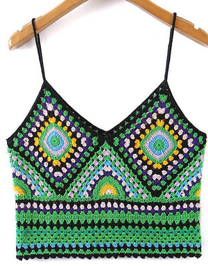 Boho Summer Styled Crop Top | Free Size