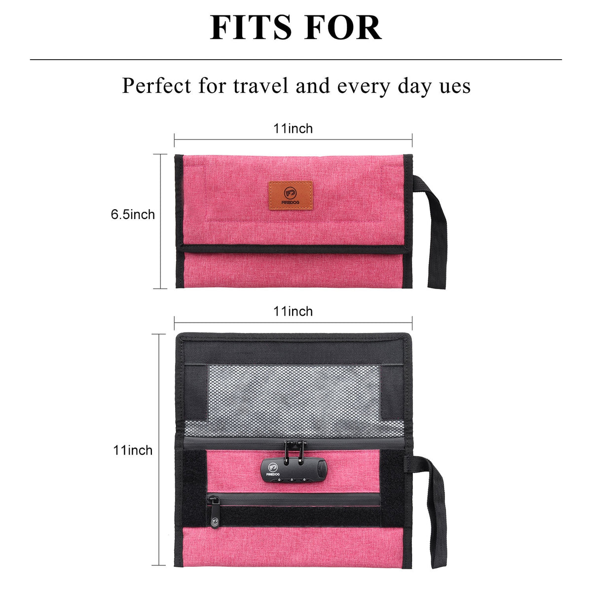 Smell Proof Tobacco Pouch With | Various Colours