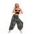 Women's Meditation Styled Hippie Harem High Waisted Zumba Pants | 100% Rayon | Free Size