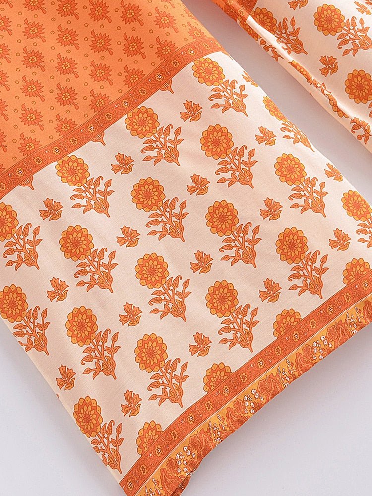 Women's Bohemian Hippie Styled Loose Long Pants | Comfortable Fit | S-L