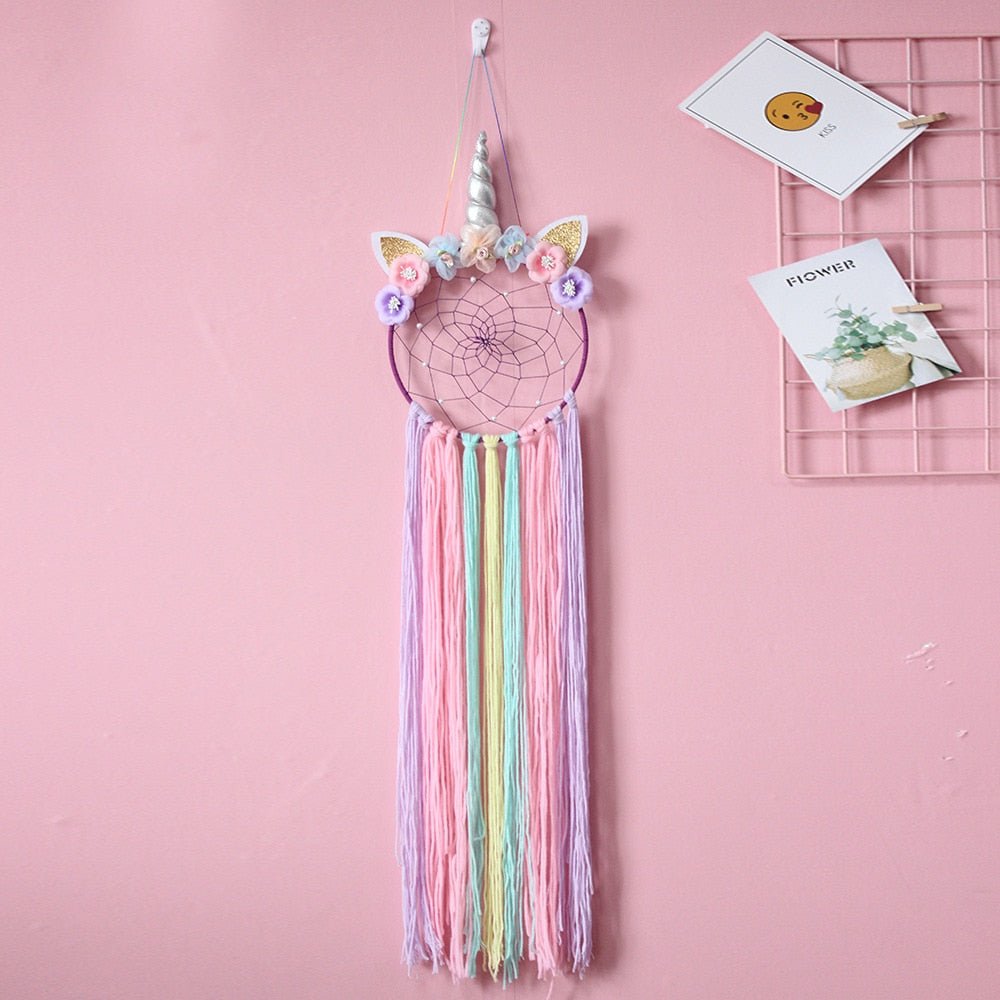 Cute Girls Unicorn Dream Catchers | Various Styles | Fairy Light Options Available