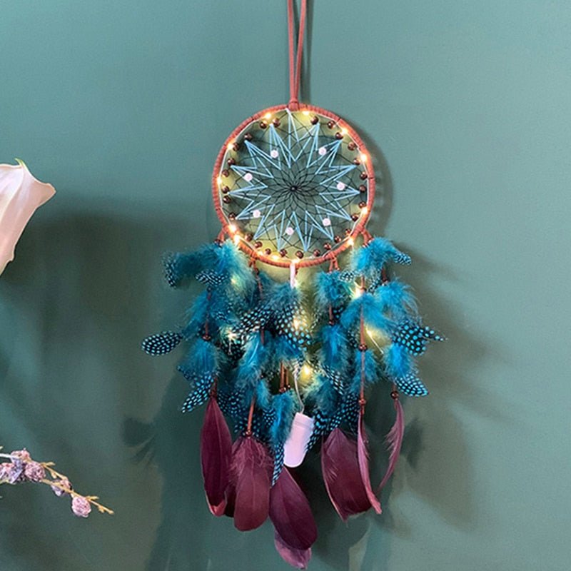 Tradtional Indian Dream Catchers | Various Colours | 65cm Length