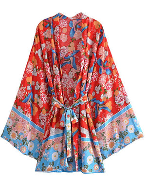 Bohemian Kimono Dresses | Various Colours | S-L