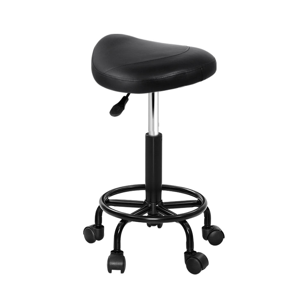 Swivel Saddle Salon Stool / Chair With Gas Lift