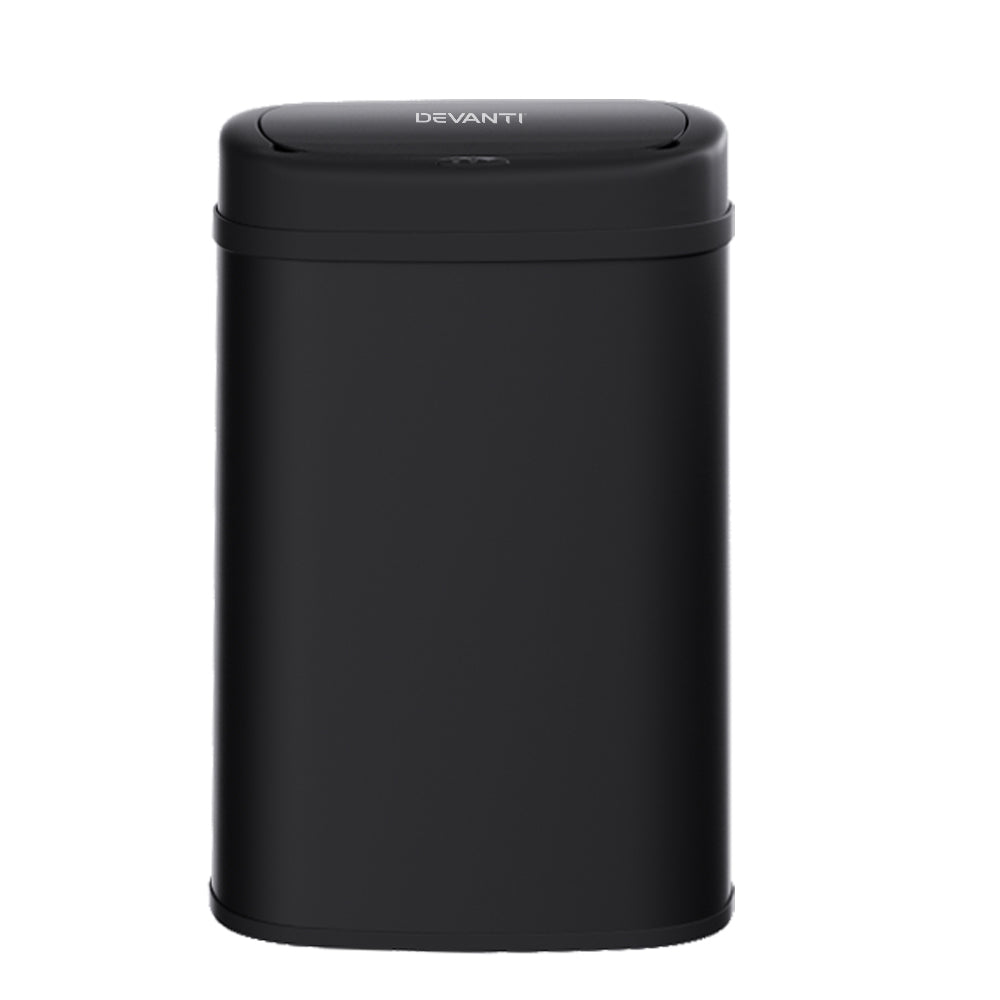 Devanti 50L Sensor Bin | Motion Rubbish Trash Can | Auto Touch Free | Kitchen