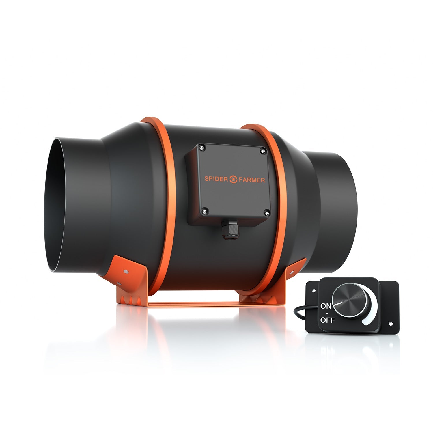 SF 6 Inch Inline Duct Fan With Speed Controller