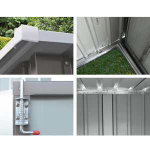 Giantz Garden Shed Sheds Outdoor Storage | 1.95x1.31M | Steel Workshop House | Tool