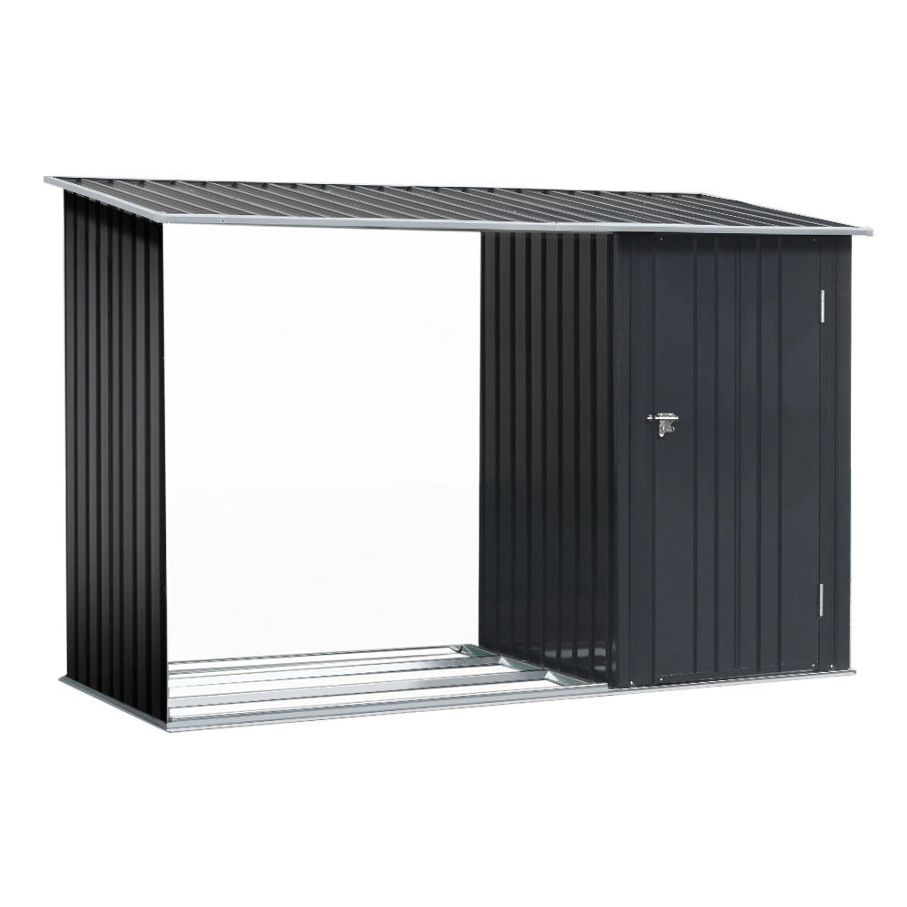 Giantz Garden Shed Sheds Outdoor Tool | 2.49x1.04M | Storage Workshop House | Galvanized Steel