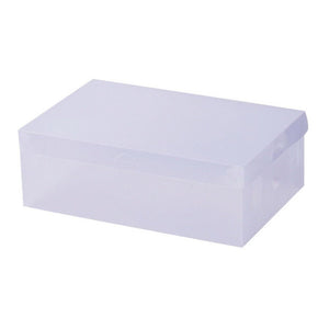 Set of 20 Transparent Stackable Shoe Storage Box