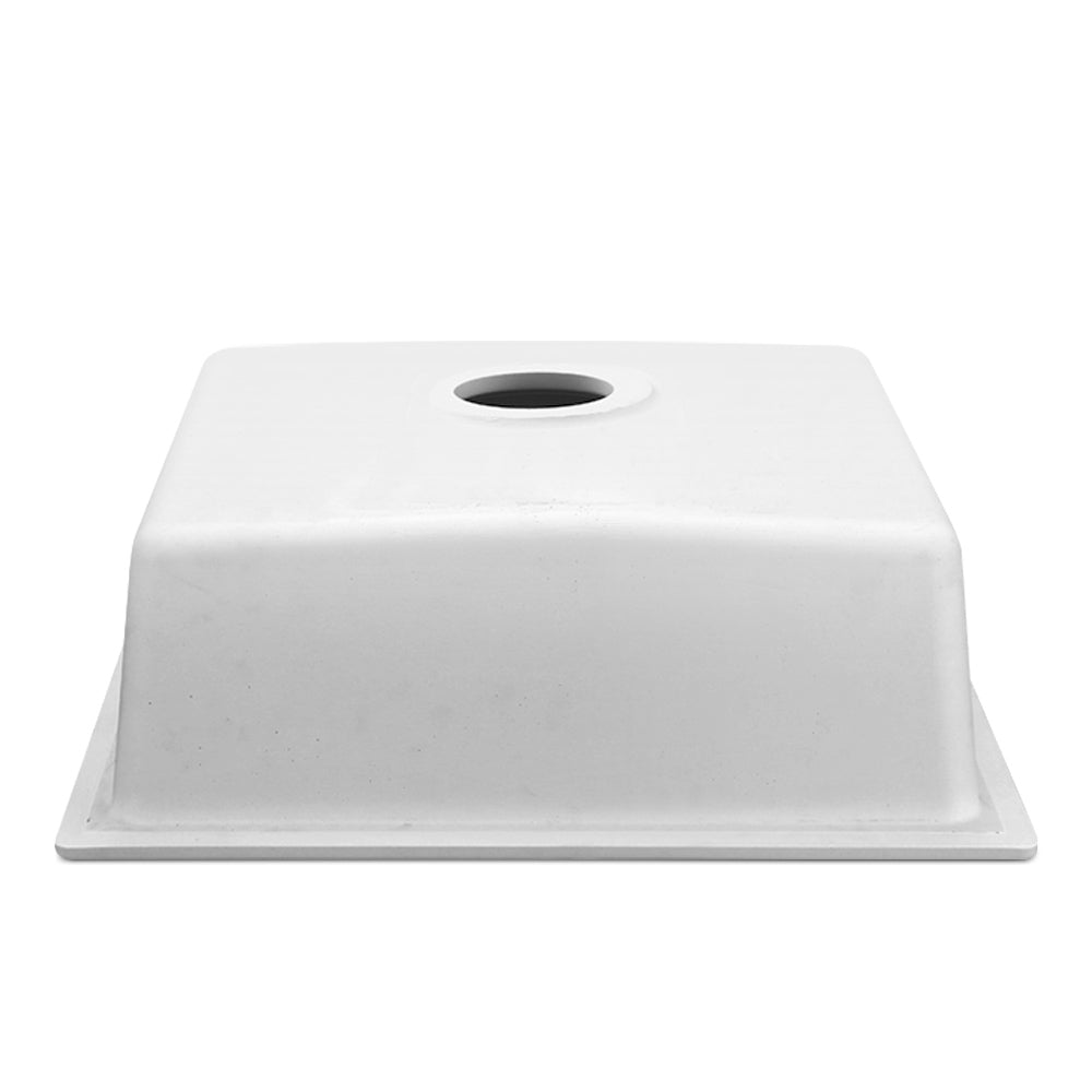 Cefito Stone Kitchen Sink - Granite Under/Topmount 450x450mm | Laundry Basin