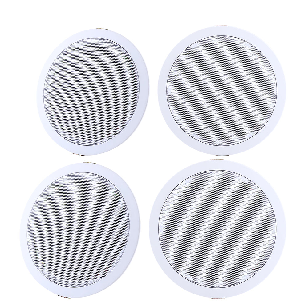 Giantz 4pcs 6-Inch Ceiling Speakers with Tweeter for Home Audio