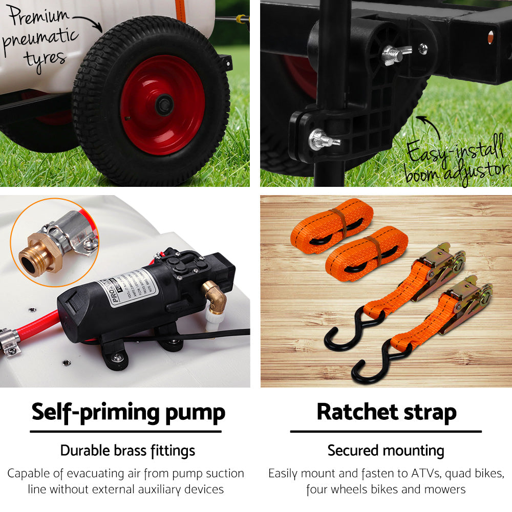 Weed Sprayer 100L Tank With Trailer