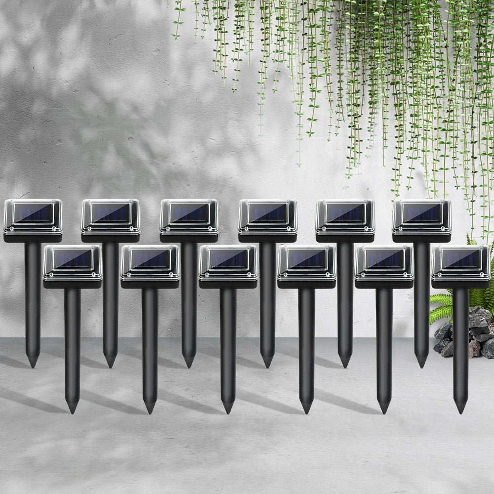 Gardeon Snake Repeller 12X Multi Pulse Ultrasonic Solar Powered Pest Repellent - The Hippie House