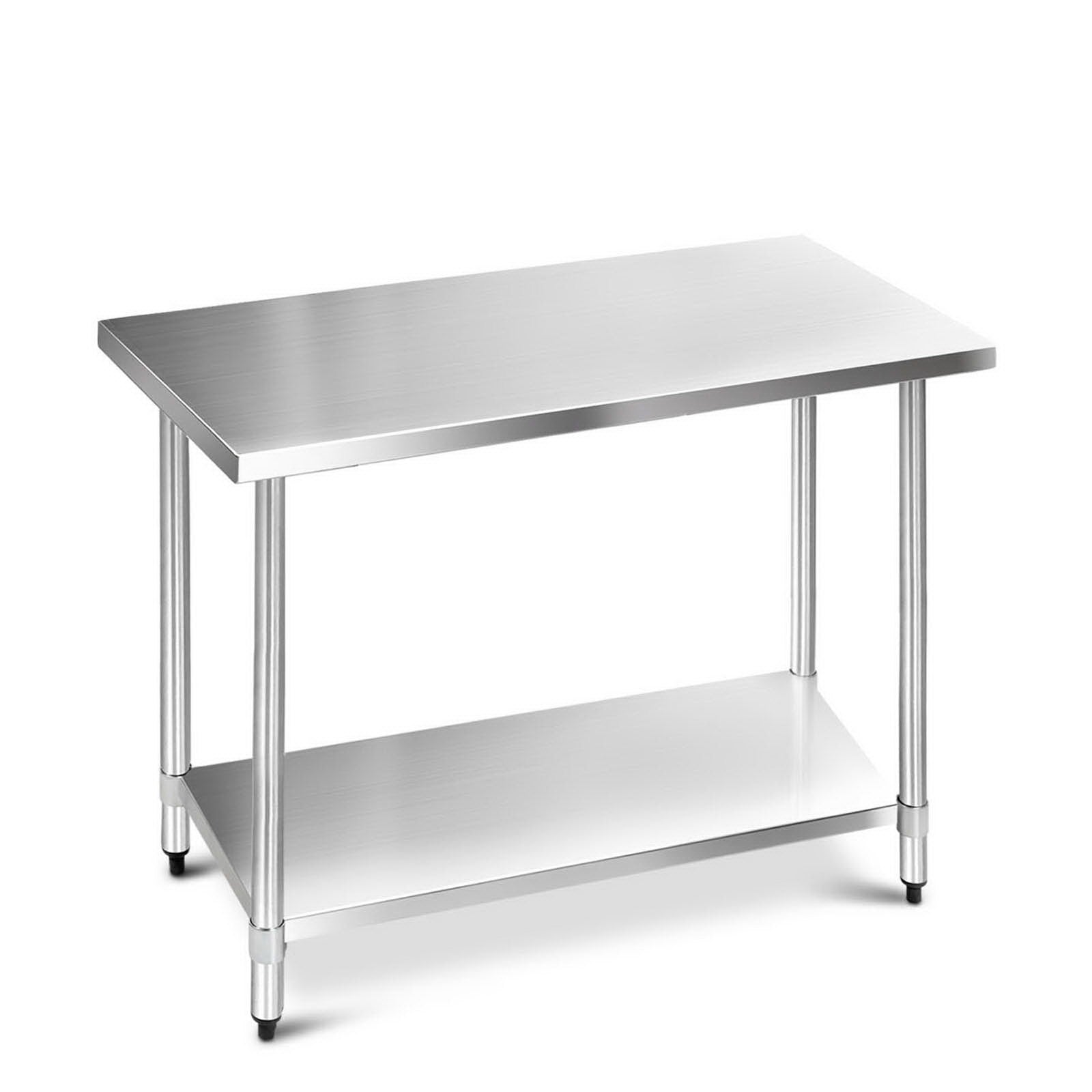Commercial Hydroponic Stainless Steel Bench - 1219 x 610mm