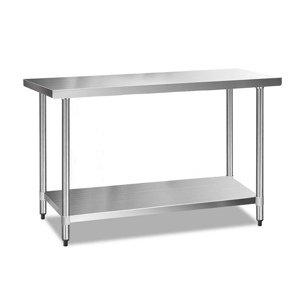 Commercial Hydroponic Stainless Steel Bench - 610 x 1524mm