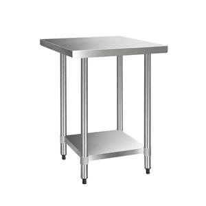 Commercial Stainless Steel Bench - 762 x 762mm