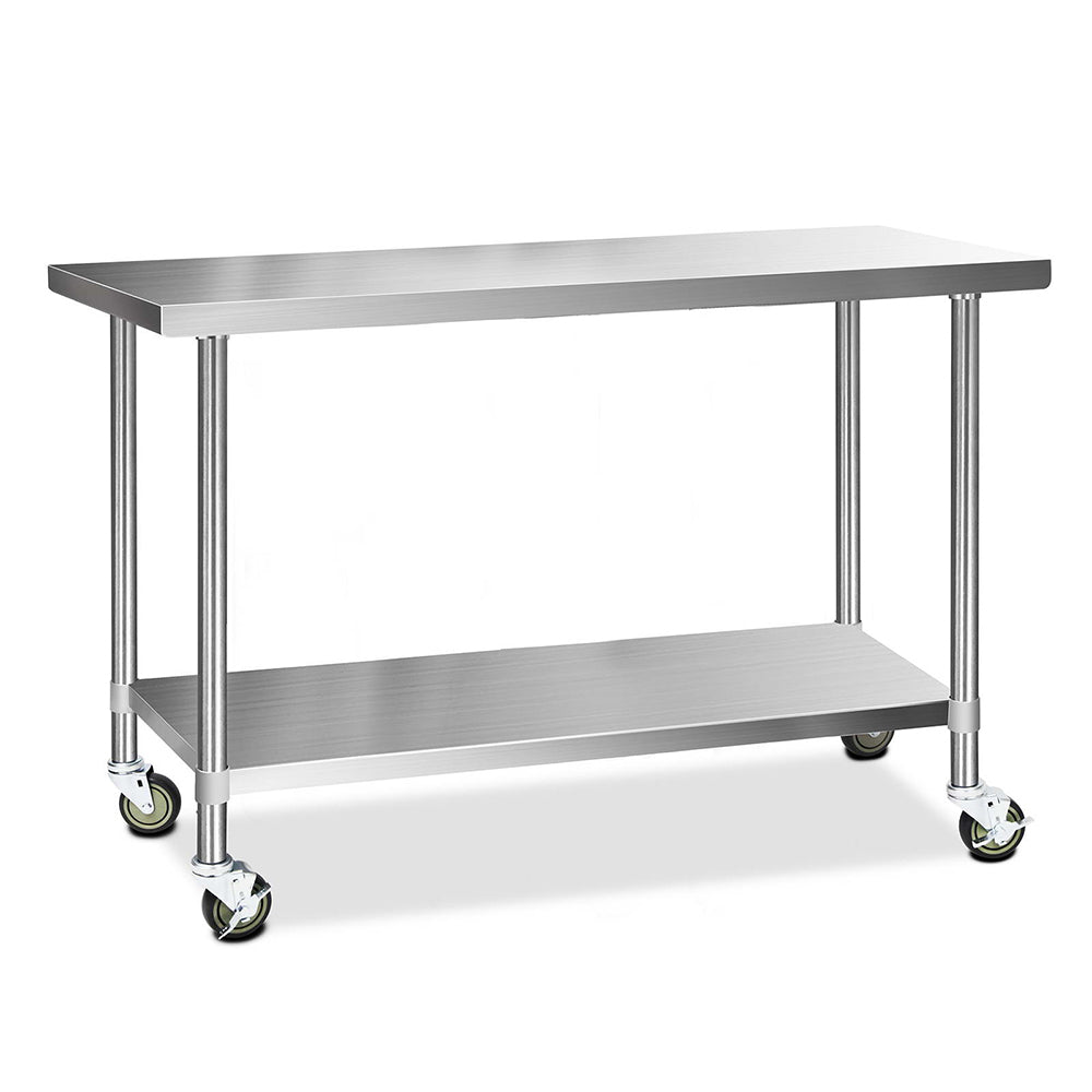 Commercial Hydroponic / Nursery Stainless Steel Work Bench - 1524MM x 610MM