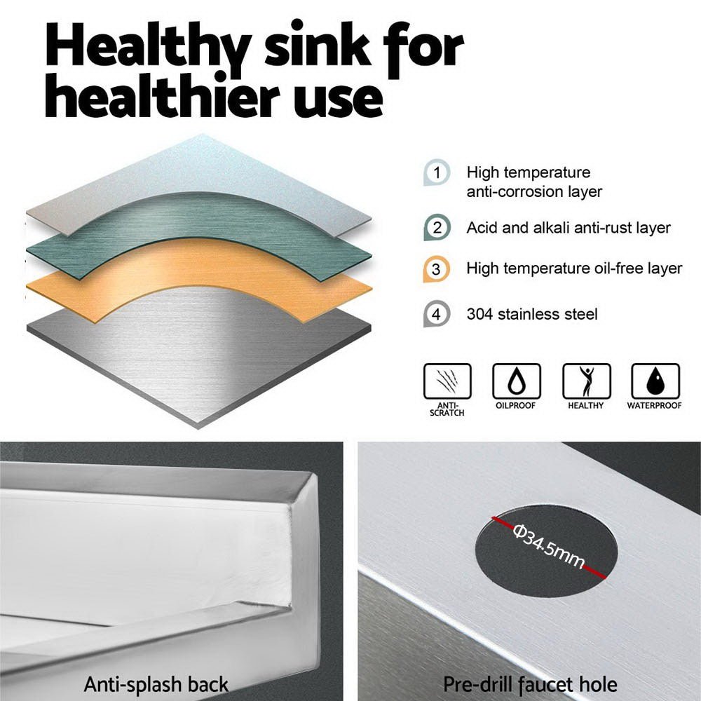 Commercial Hydroponic Stainless Steel Bench - 100x60cm