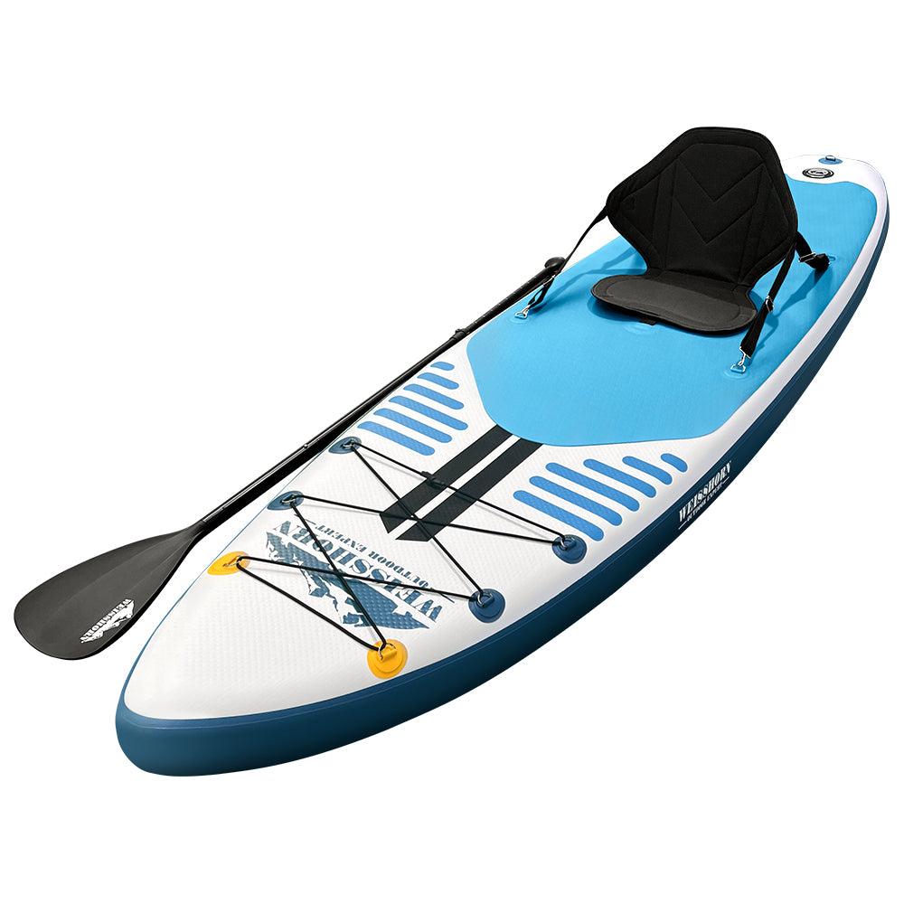 Inflatable Stand Up Paddle Board | Weisshorn | SUP Surfboard | Kayak | 10FT