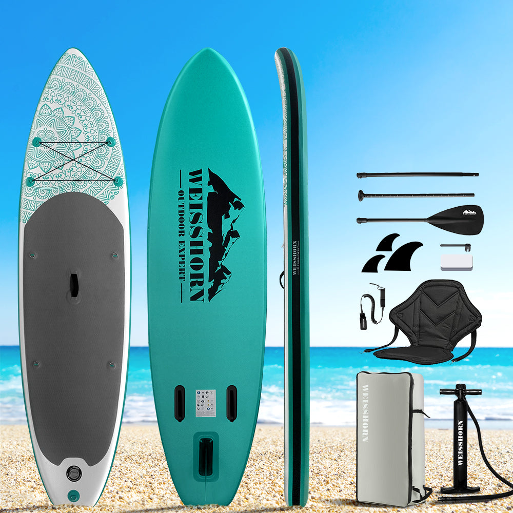 10FT Inflatable Stand Up Paddle Board | Weisshorn SUP Kayak