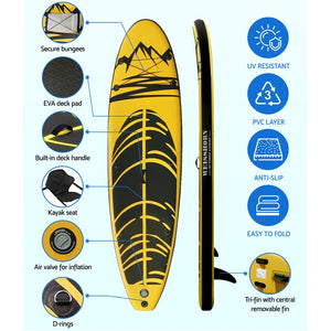 10FT Inflatable Stand Up Paddle Board | Weisshorn SUP
