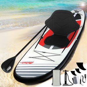 Weisshorn Stand Up Paddle Boards - Inflatable SUP Surfboard Paddleboard Kayak (11ft)