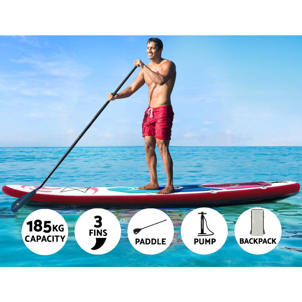 Weisshorn Stand Up Paddle Board - 11ft Inflatable SUP Surfboard Paddleboard Kayak