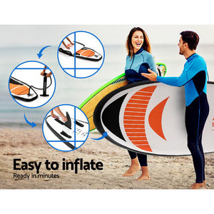 Weisshorn Stand Up Paddle Board - Inflatable 11ft SUP Surfboard Paddleboard Kayak