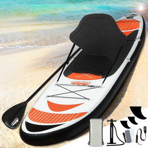 Weisshorn Stand Up Paddle Board - Inflatable 11ft SUP Surfboard Paddleboard Kayak