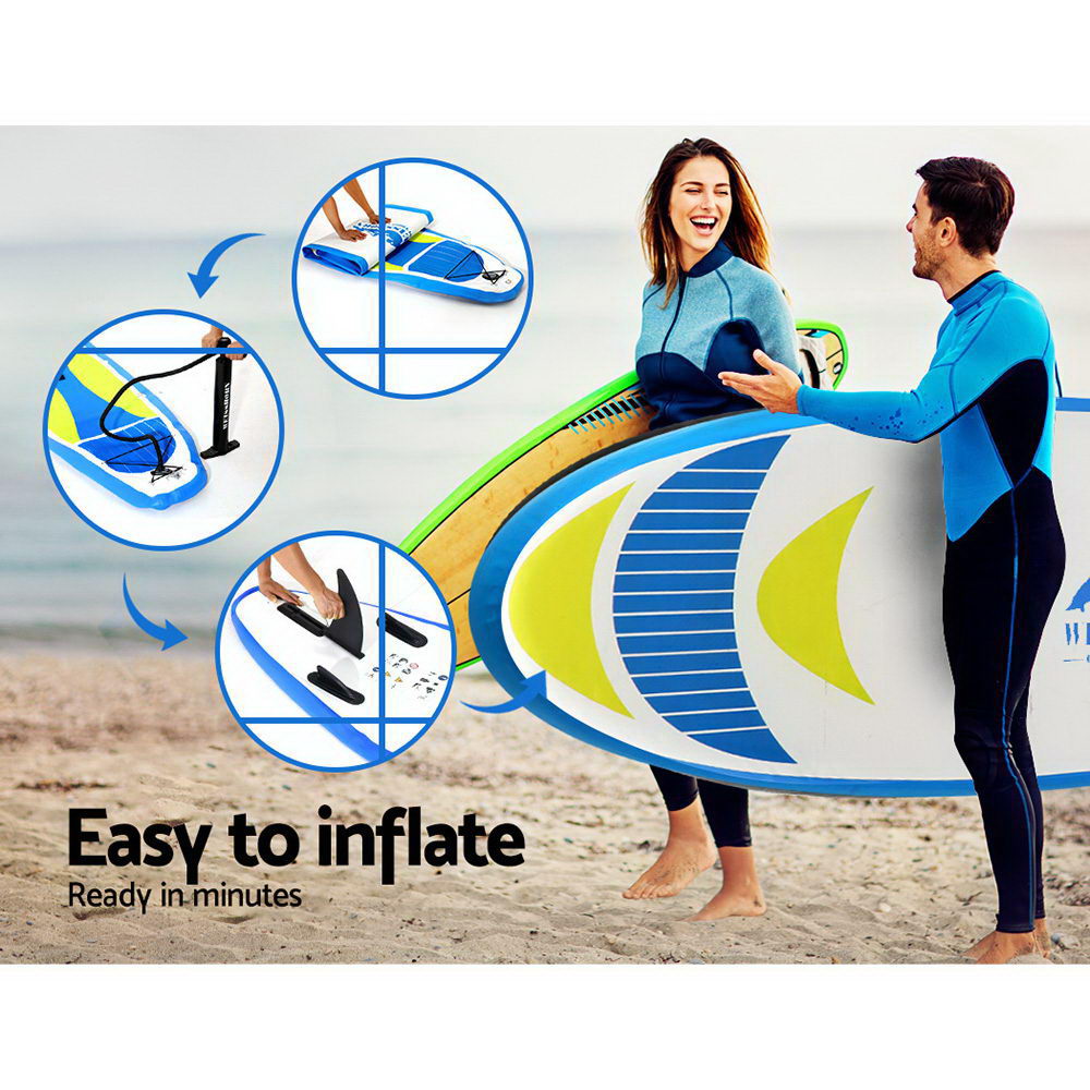 Stand Up Paddle Board | Inflatable SUP Surfboard Kayak | Size: 11ft | Brand: Weisshorn