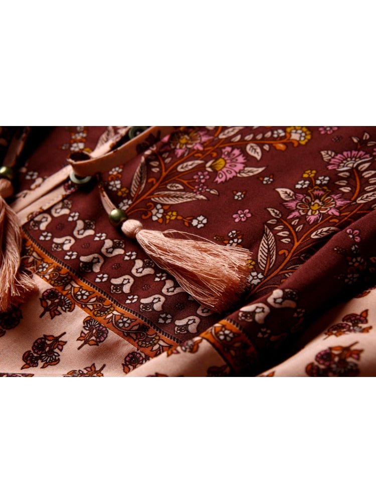 Relaxed Vintage Styled Hippie Blouse Top | S-L | 2 Colours